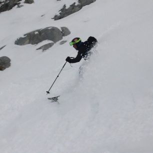 Když se práší od lyží K2 Wayback 96