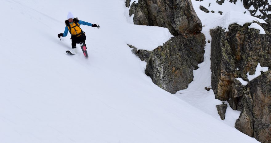 Na lyžích DOWN v Gruzii v únoru 2019