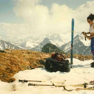 Na skialpech v Žiarské dolině 2000