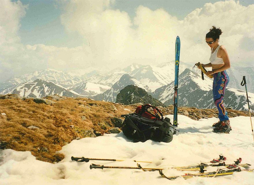 Na skialpech v Žiarské dolině 2000