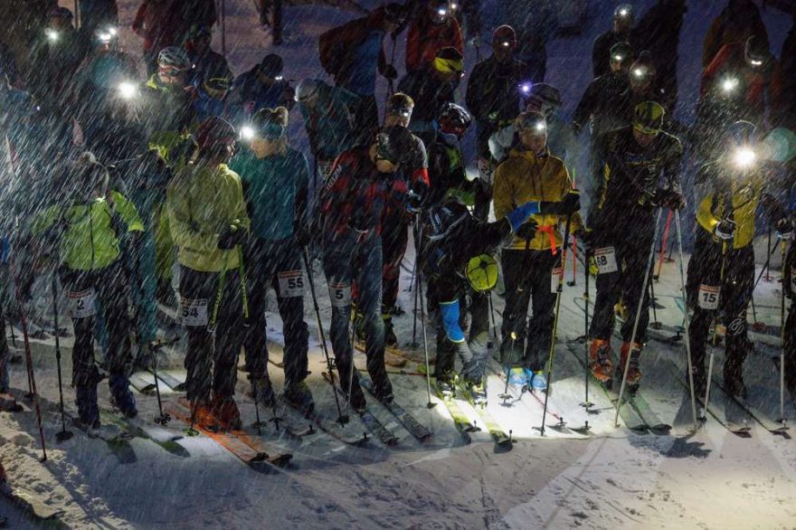 Příprava ke startu Slamník vertical