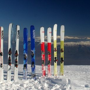 Plot z lyží na vrchol Antena (2531 m)