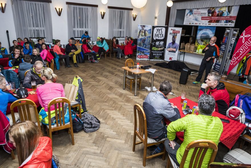 Závěrečné vyhlášení Koruny Beskyd na hotelu Partyzán