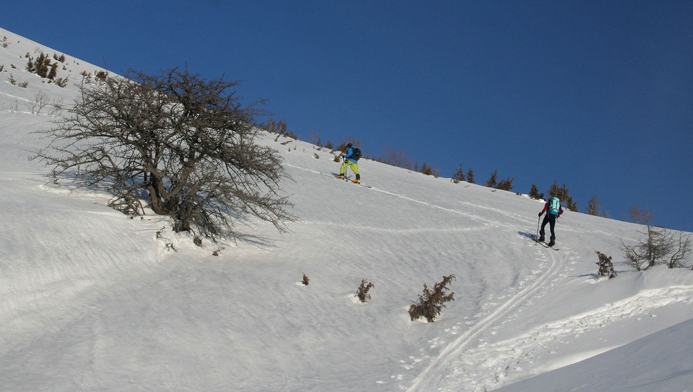 Poslední výstup nad lyžařské středisko Mavrovo