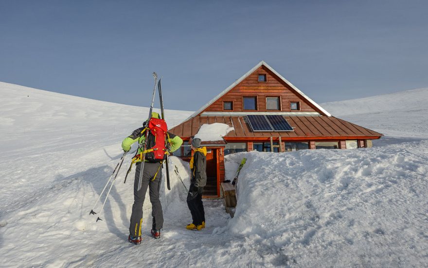 Útulňa Ďurková pod Chabencom je oblíbené nocležiště při přechodu Nízkých Tater
