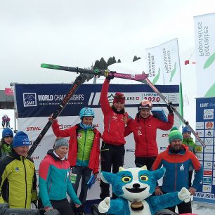 Druhé místo na Mistrovství světa ve skialpinismu za sprint 2019
