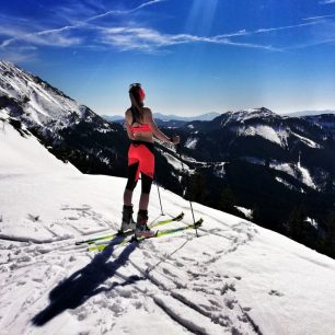 Alpský slunečný skialp