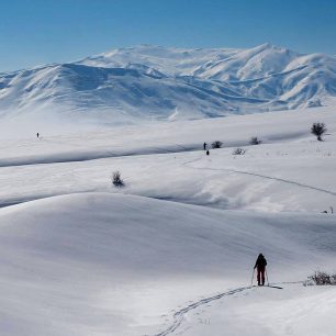 První kilometry z Tatvanu jsou dlouhé ploché pláně, foto: Petr Holub