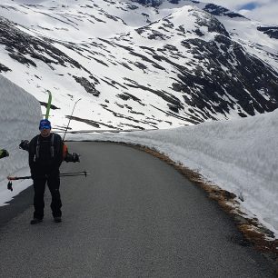 Skialpová túra v oblasti Stryn sommerskisenter