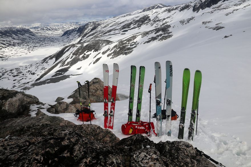 Naše skladiště lyží v oblasti Stryn sommerskisenter