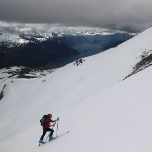 Na skialpech nad Isfjordem