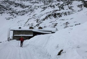 Amberger Hütte (2135 m) – fitness skialp na vysokohorskou chatu