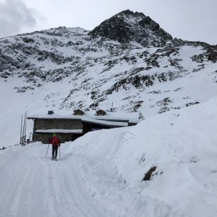 Závěrečný úsek k Amberger Hütte