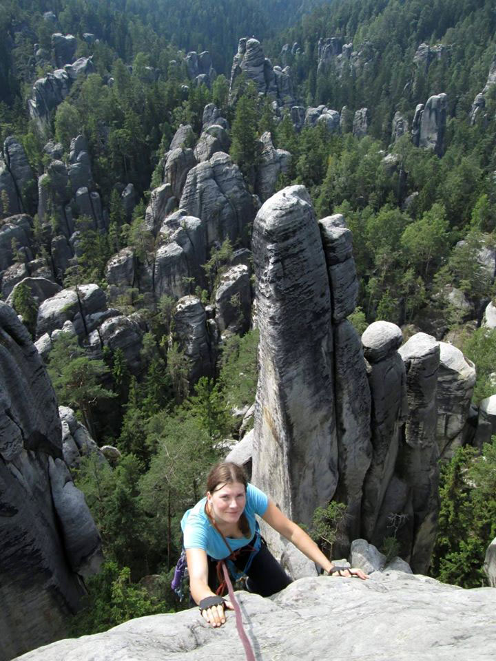 Lezení v Adršpachu