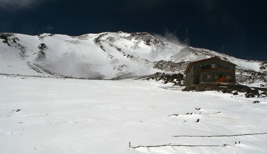 Chata ve výšce 4200 metrů