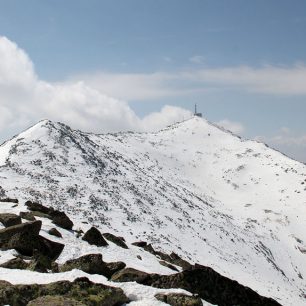 Výhled ze Stivu na 2601 metrů vysokou Babu