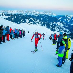 Pro návštěvníky ski resortu byl závod zpestřením dne