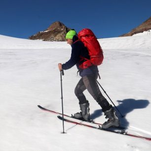 Výstup na lyžích K2 Wayback 80 s vázáním Marker Alpinist