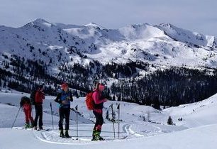 Karlspitze (2097 m) – skialpová dvoutisícovka nedaleko Planneralmu